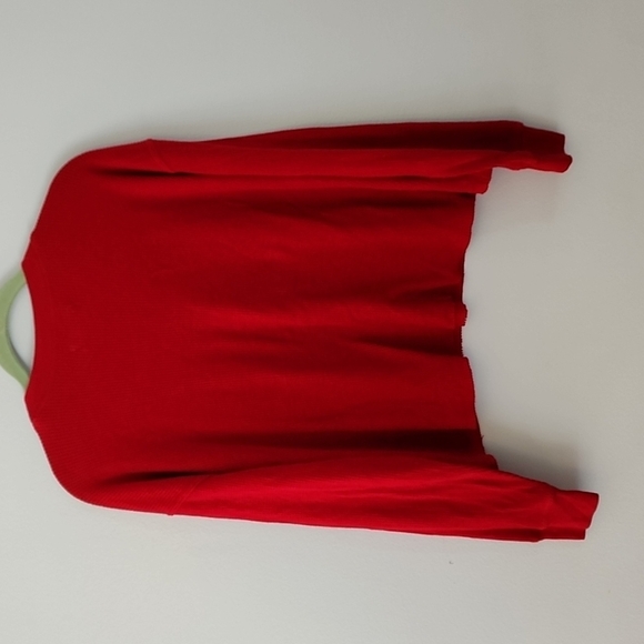 Hollister Red Pajama Crop Top Small - Picture 6 of 7